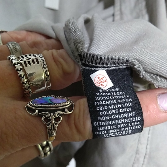 NWT Sanctuary 'Smoke Haze' Safari Cargo Utility Jacket SALE PRICE THRU Sun. OnLy - Picture 8 of 16